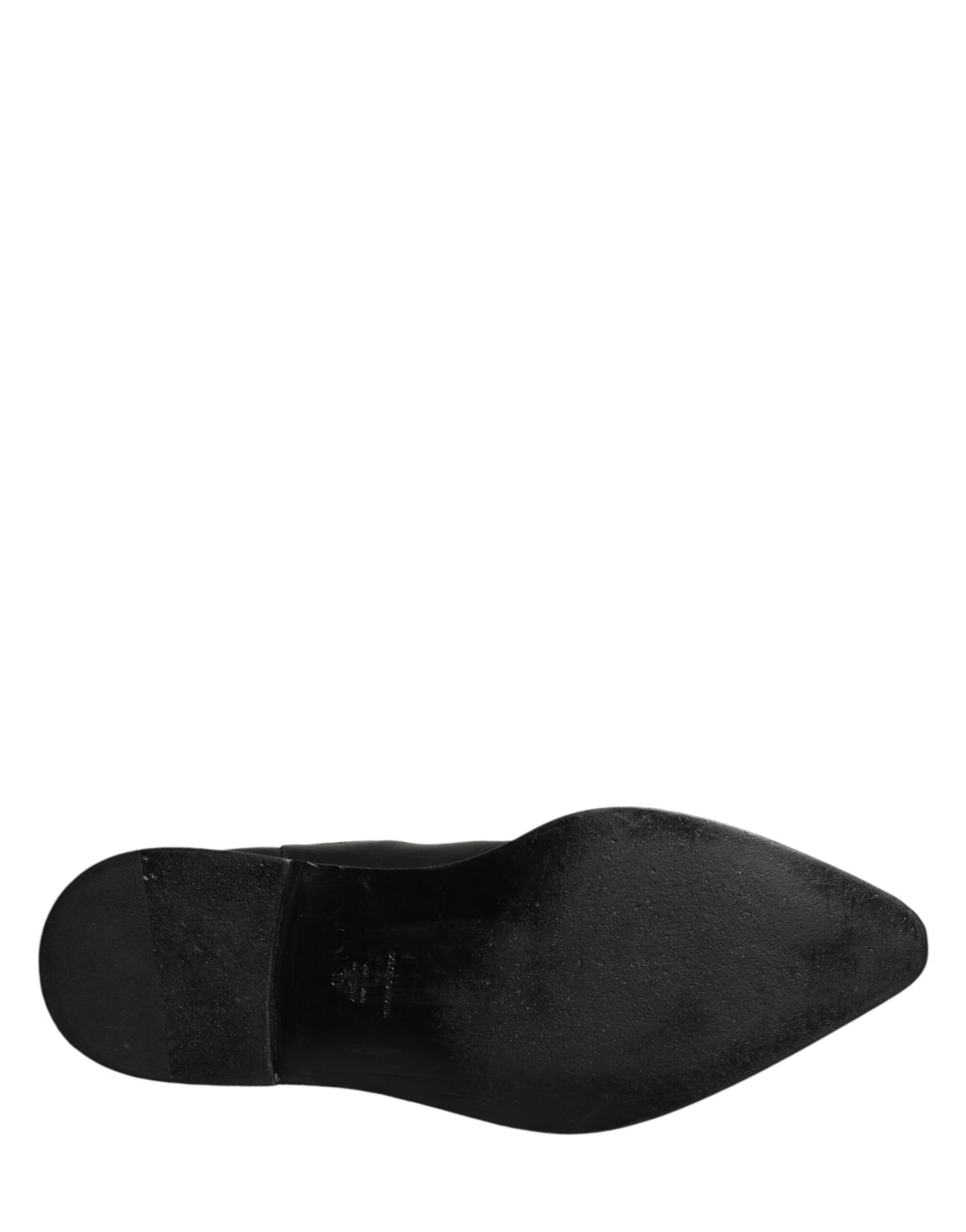 Dolce & Gabbana Black Chelsea Men Short Ankle Boots Shoes
