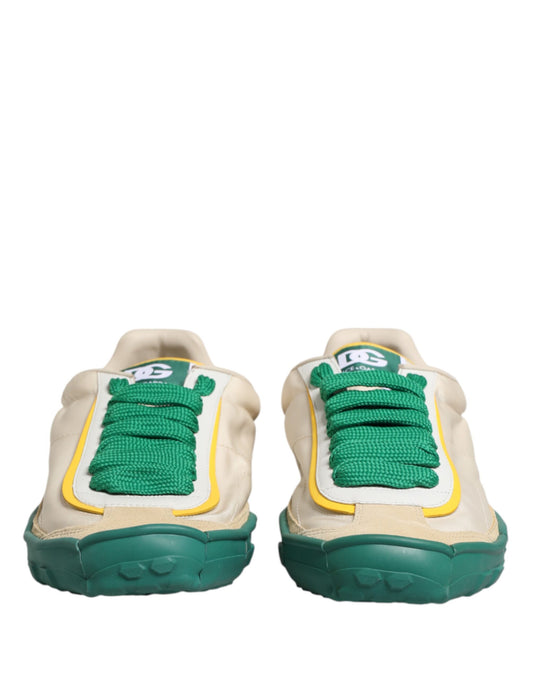 Dolce & Gabbana Multicolor Old Runner Lace Up Sneakers Shoes