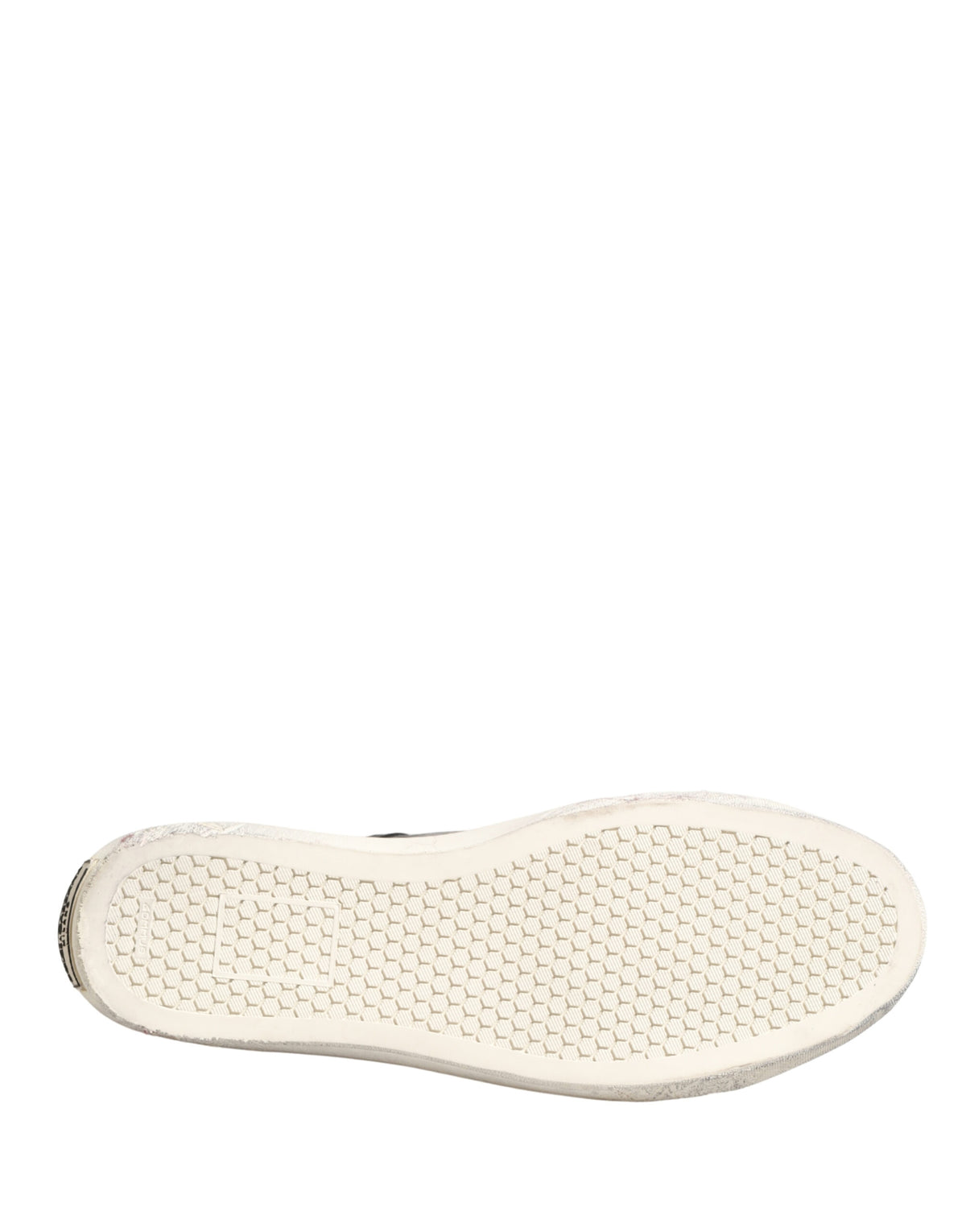 Dolce & Gabbana Black White Canvas Logo Mid Top Sneakers Shoes