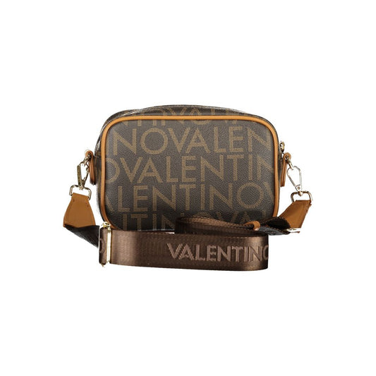 Mario Valentino Brown Polyurethane Women Bag