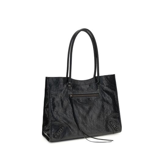 Balenciaga Black Lamb Ovis Aries Shoulder Bag