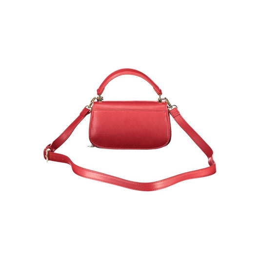 Mario Valentino Rosso Polyurethane Women Bag