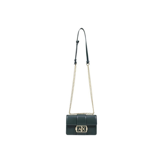 Armani Exchange Green Polyester Handbag