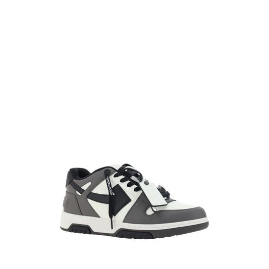 Off-White Multicolor Calf Leather Bos Taurus Athletic Sneakers
