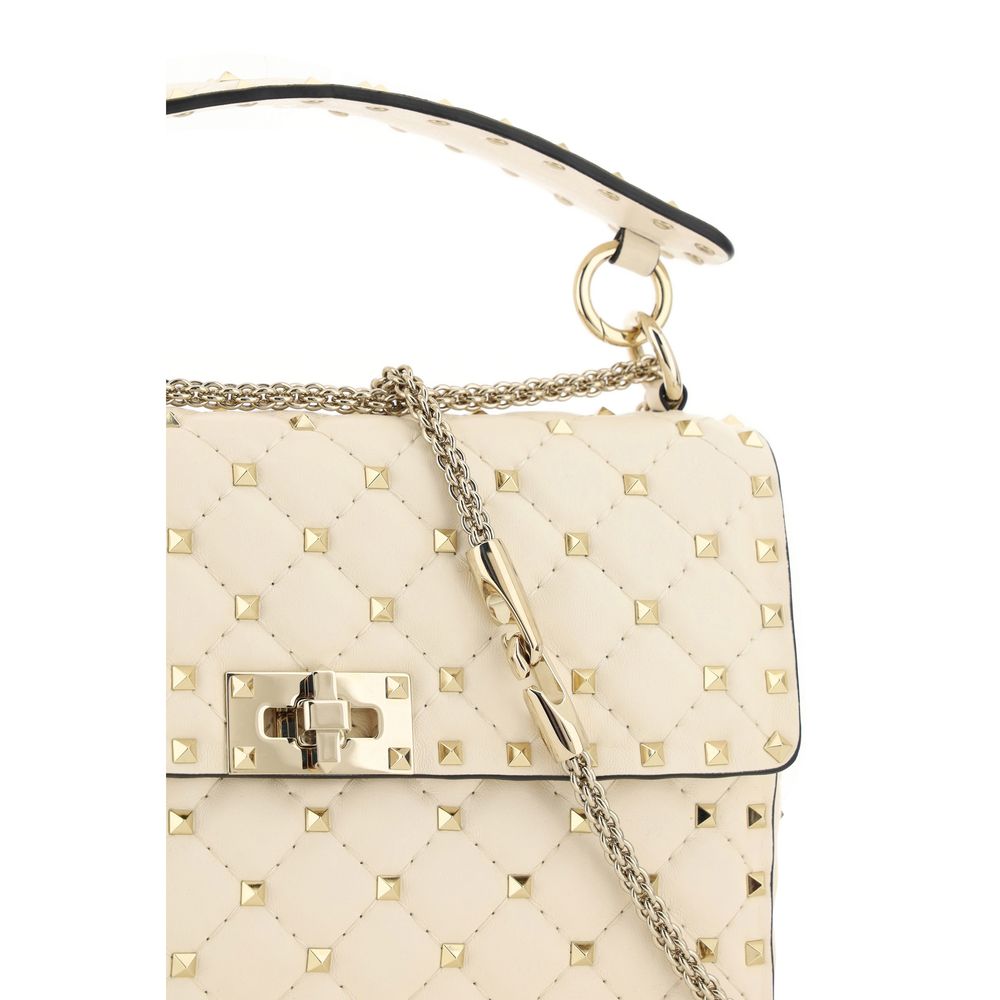 Valentino Garavani Beige Lamb Ovis Aries Handbag