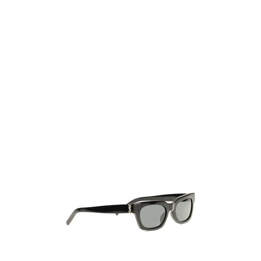 Saint Laurent Black Acetate Sunglasses