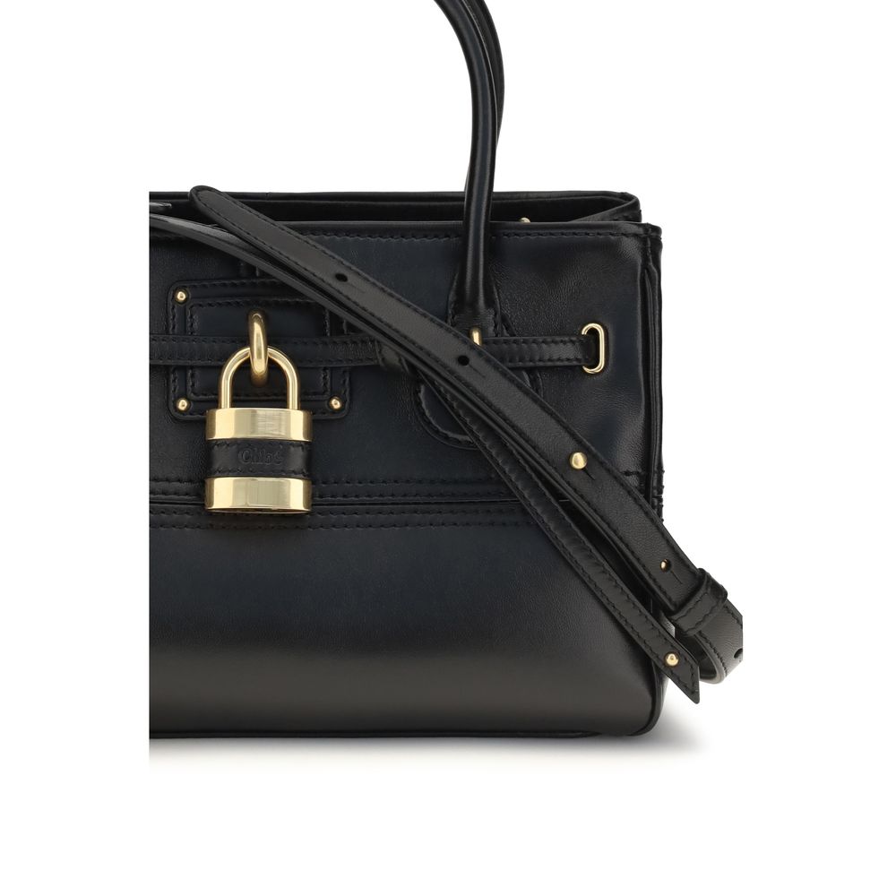 Chloé Black Buffalo Leather Handbag