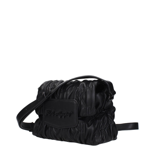 Karl Lagerfeld Black Polyester Crossbody Bag