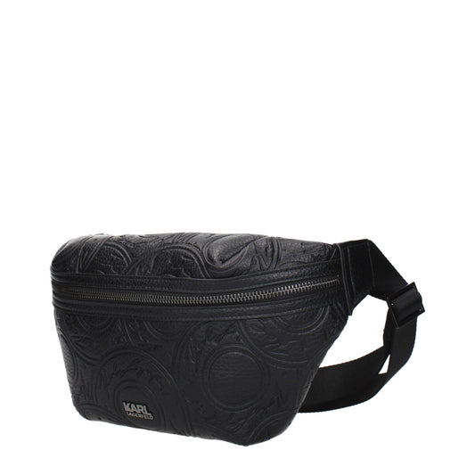 Karl Lagerfeld Black Polyethylene Backpack