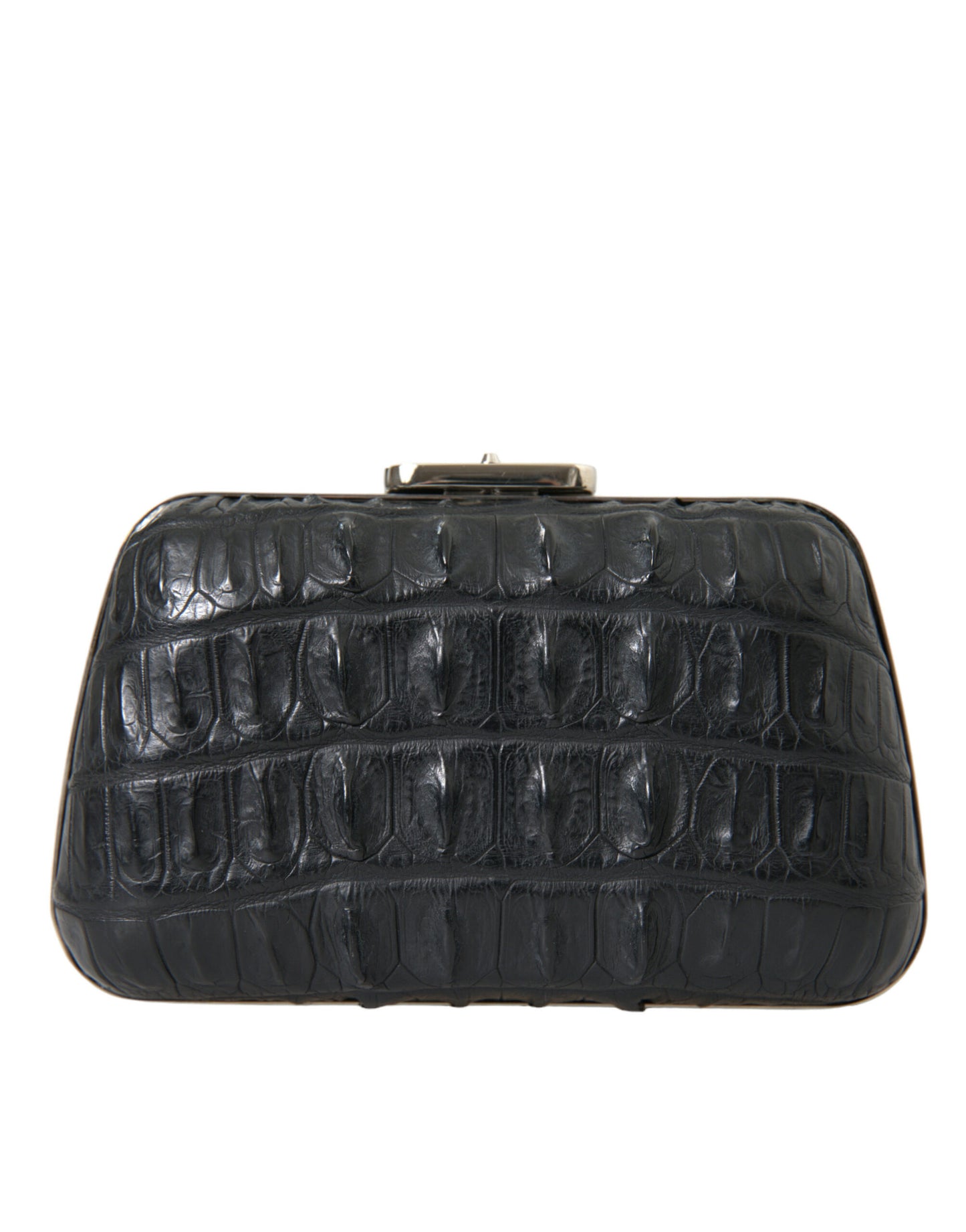 Crocodile Leather Evening Clutch