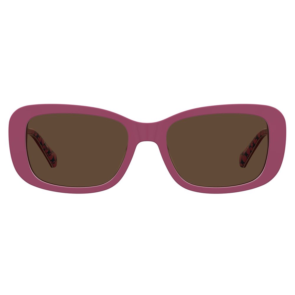 Love Moschino Fuchsia Acetate Sunglasses