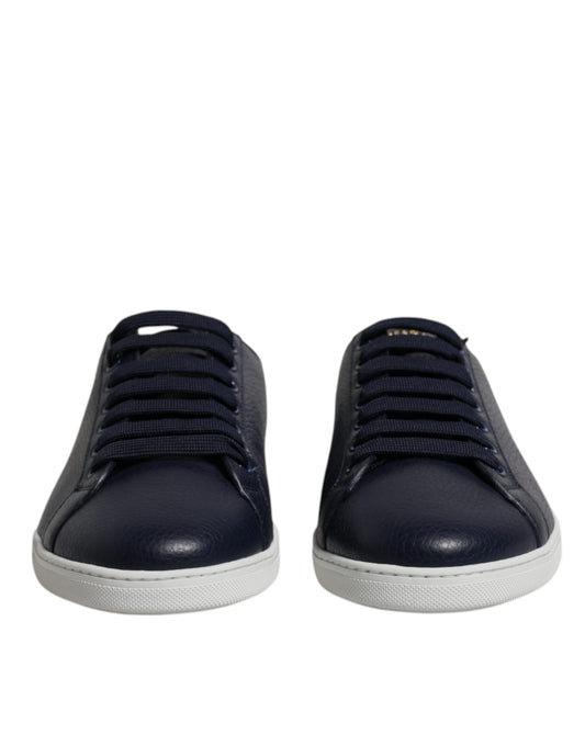 Dolce & Gabbana Blue Low Top Men Saint Tropez Sneakers Shoes