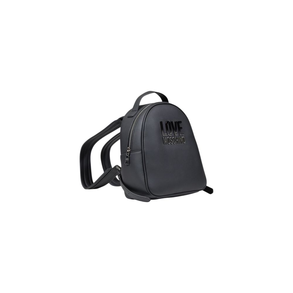 Love Moschino Gray Polyethylene Backpack
