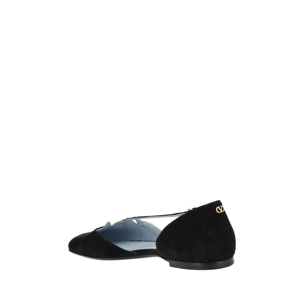 Valentino Garavani Ballerinas with leaf detail