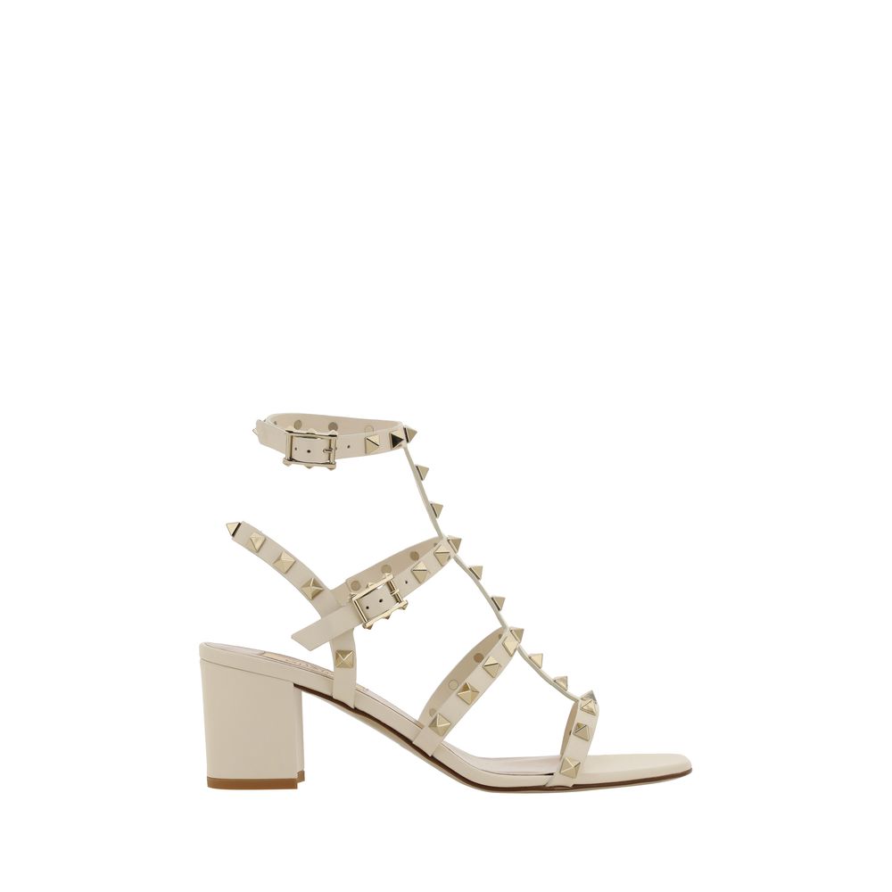 Valentino Garavani SANDAL | ROCKSTUD | T. 60 | VITELLO PLUM