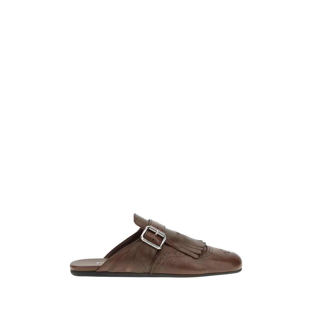 Prada Leather Sabot