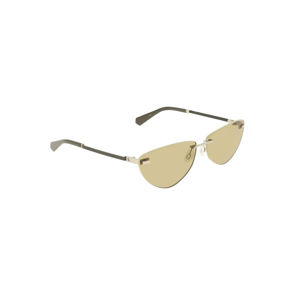 Calvin Klein Green Metal Sunglasses