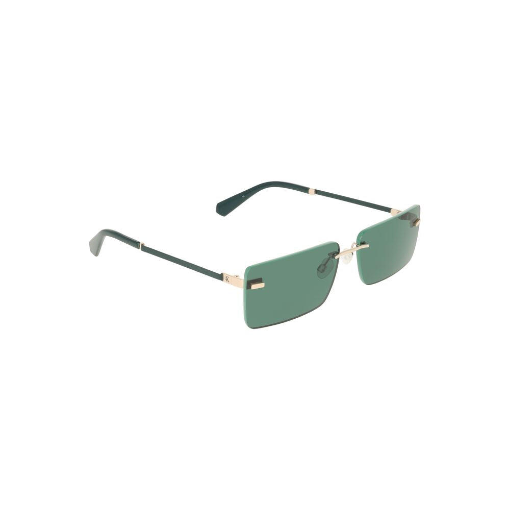 Calvin Klein Green Metal Sunglasses
