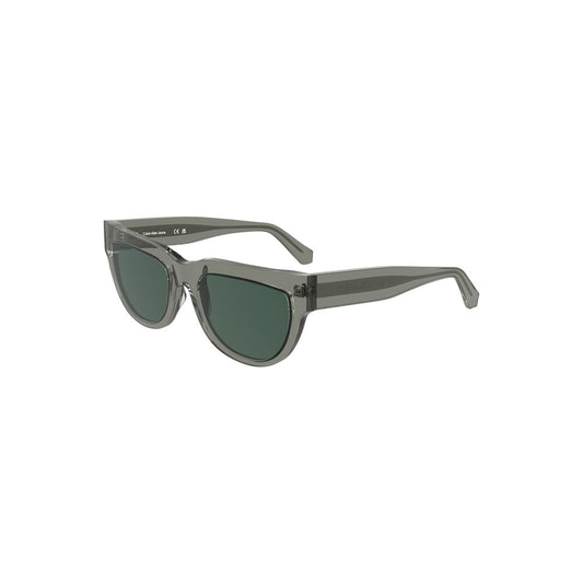 Calvin Klein Brown Acetate Sunglasses