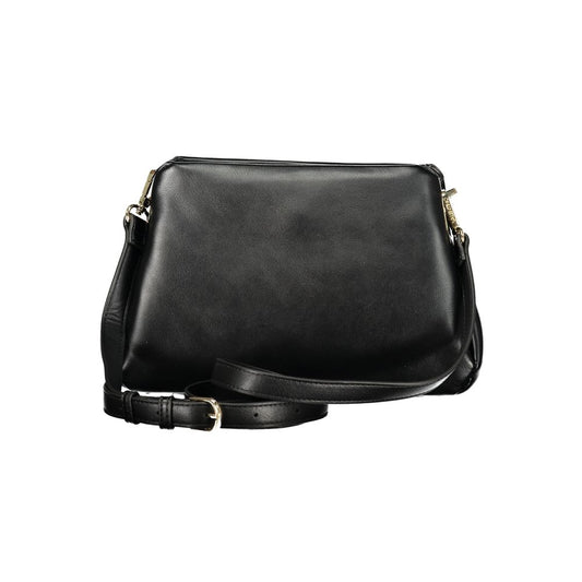 Mario Valentino Black Polyurethane Women's Bag
