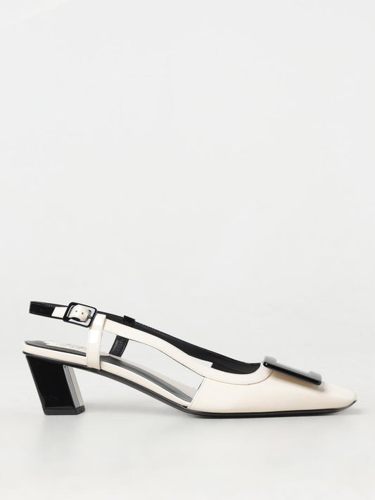 Roger Vivier Black Leather High Heel Pumps