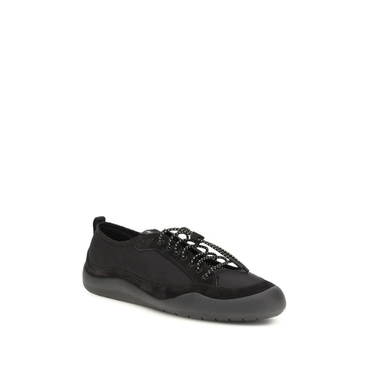 Prada Black Fabric Athletic Sneakers