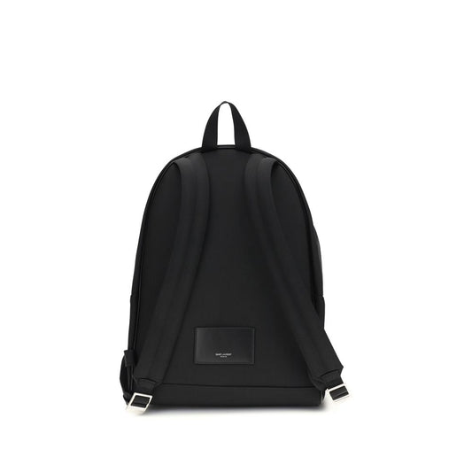 Saint Laurent Black Nylon Backpack