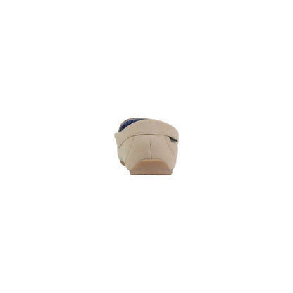 Ralph Lauren Beige Textile Slippers