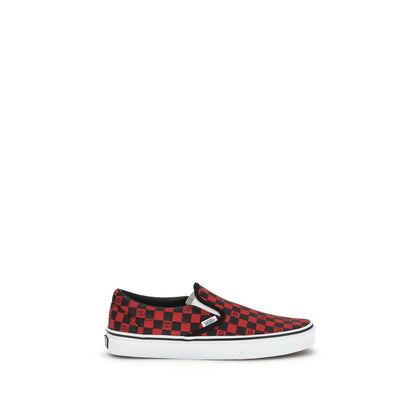 Valentino Garavani Red Cotton Low Top Sneakers