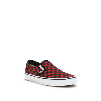 Valentino Garavani Red Cotton Low Top Sneakers