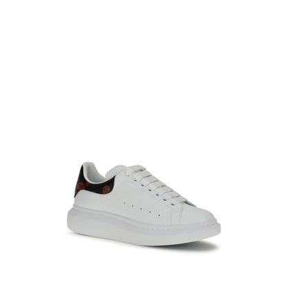 Alexander McQueen White Calf Leather Bos Taurus Low Top Sneakers