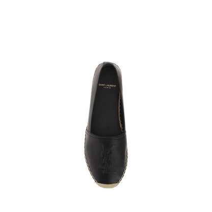 Saint Laurent Black Lamb Ovis Aries Espadrilles