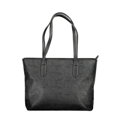 Mario Valentino Black Polyurethane Women's Bag