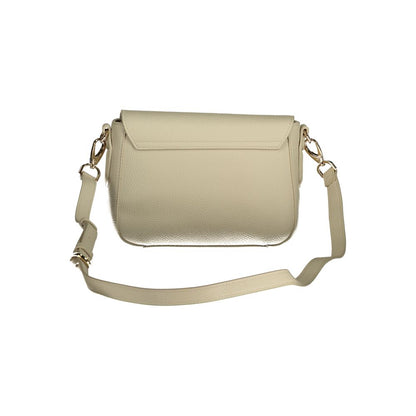 Mario Valentino Beige Polyurethane Women Bag