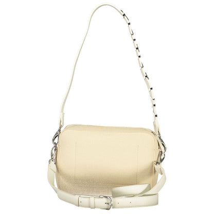 Mario Valentino Beige Polyurethane Women's Bag