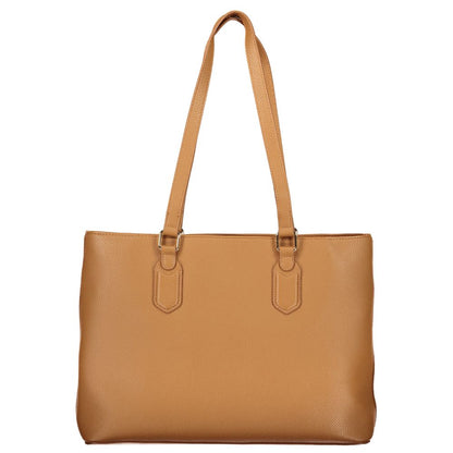 Mario Valentino Brown Polyurethane Women's Bag