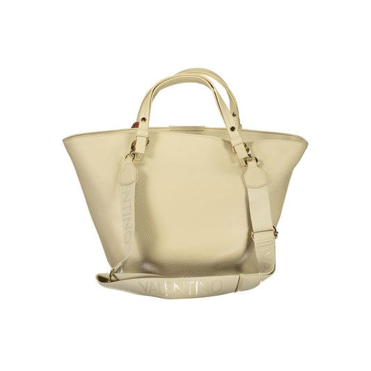 Mario Valentino Beige Polyurethane Women's Bag