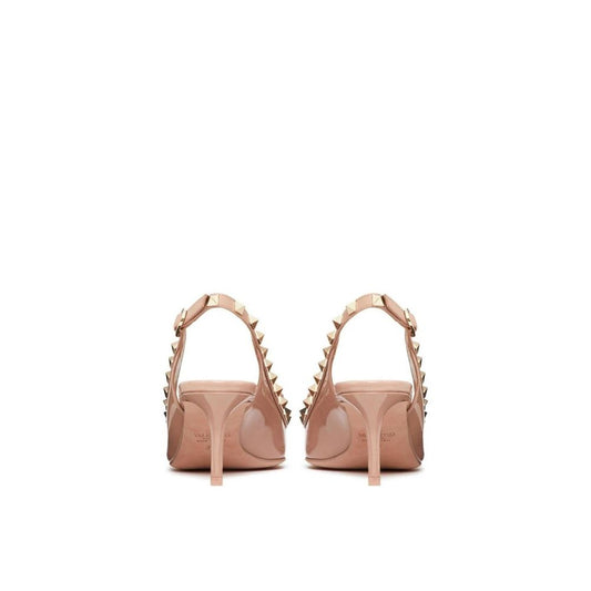 Valentino Garavani Beige Calfskin High Heel Pumps