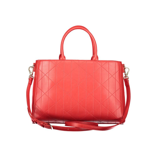 Mario Valentino Rosso Polyurethane Women's Bag