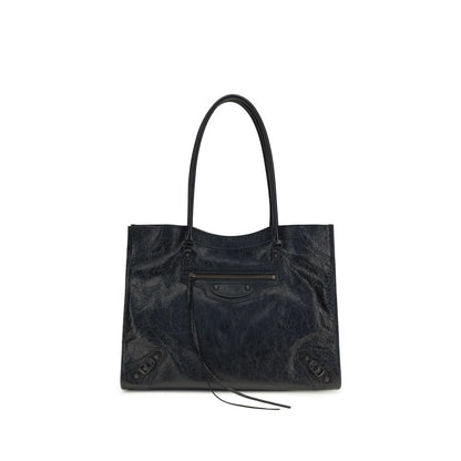 Balenciaga Black Lamb Ovis Aries Shoulder Bag