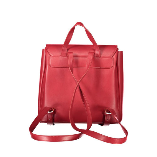 Mario Valentino Rosso Polyurethane Women's Bag