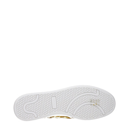 Versace White Leather Sneakers