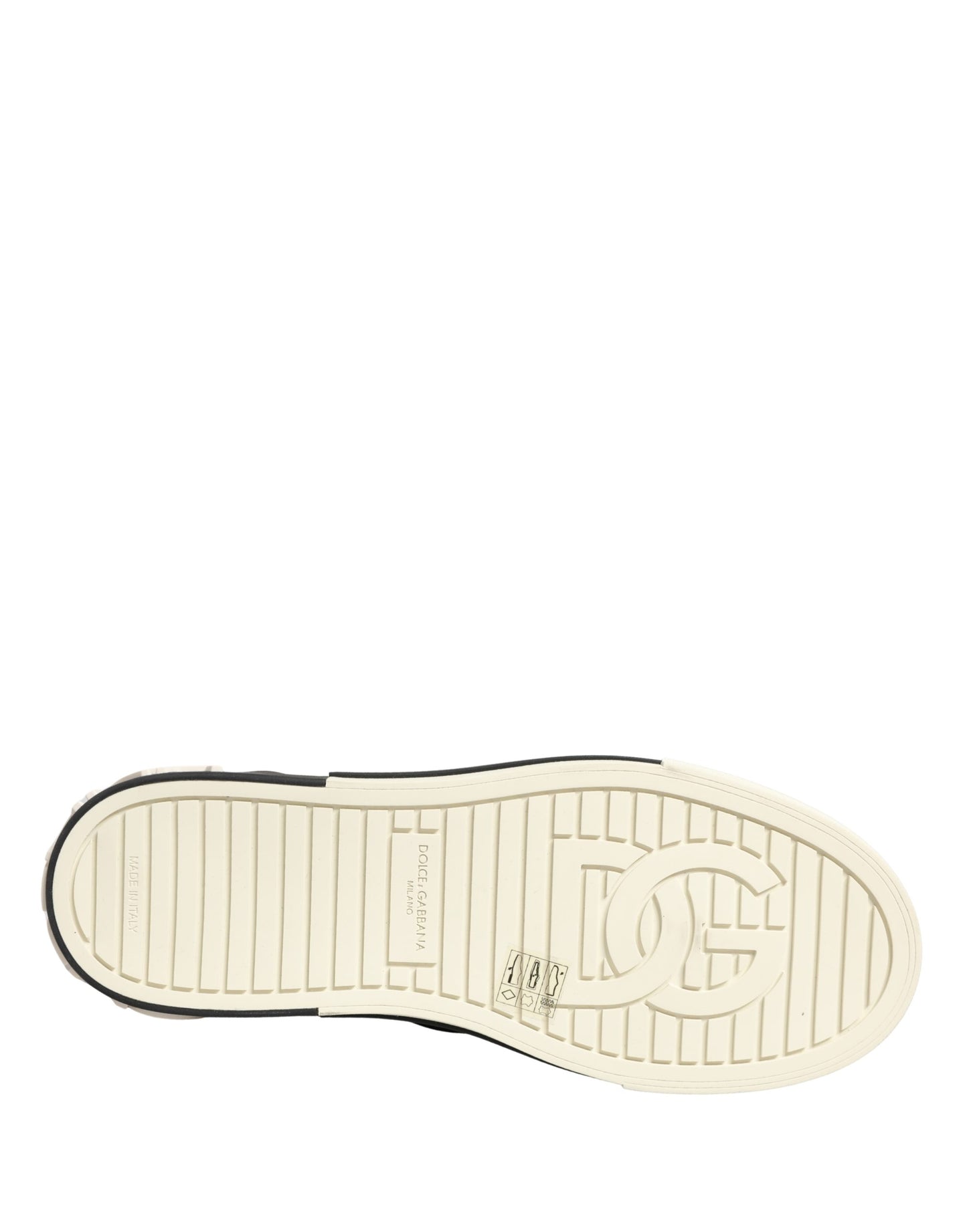 Dolce & Gabbana Black Quilted Slip On Low Top Sneakers Shoes