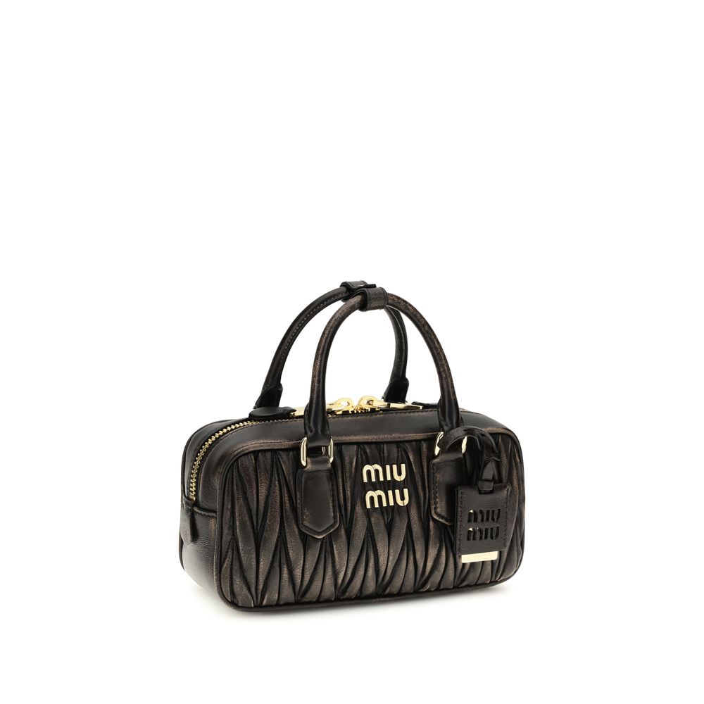 Miu Miu Brown Lamb Ovis Aries Handbag
