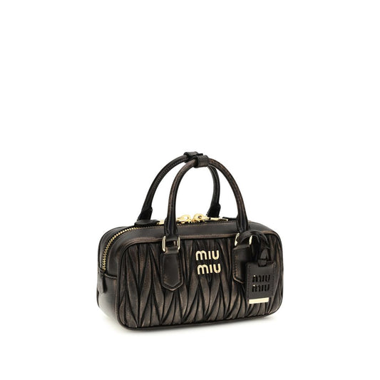 Miu Miu Brown Lamb Ovis Aries Handbag