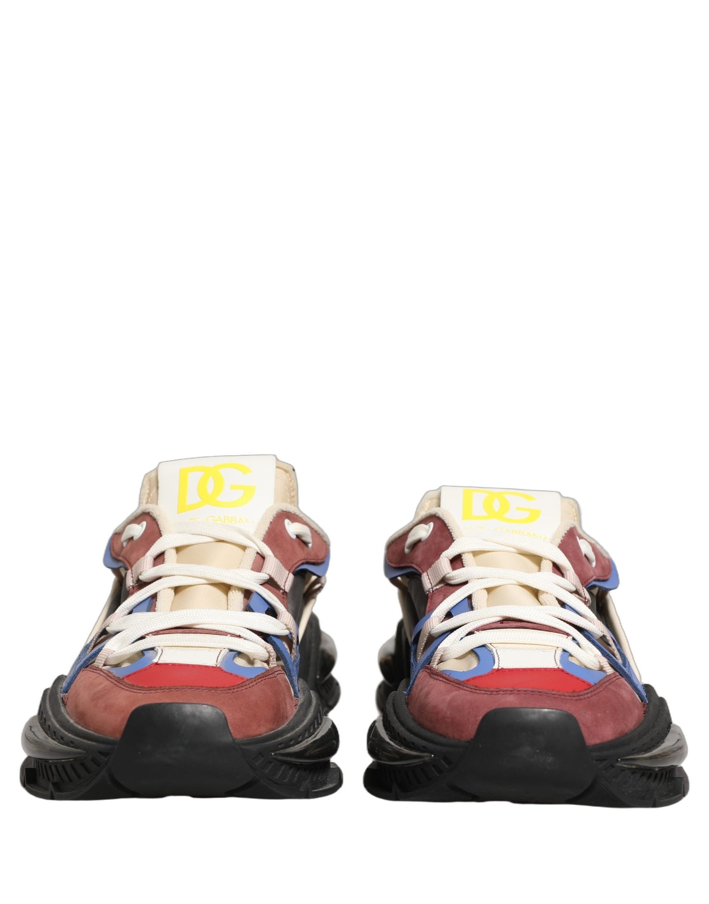 Dolce & Gabbana Multicolor Panelled Airmaster Sneakers Shoes