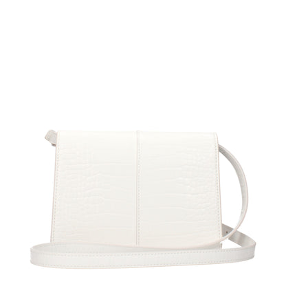 Karl Lagerfeld White Polyethylene Crossbody Bag