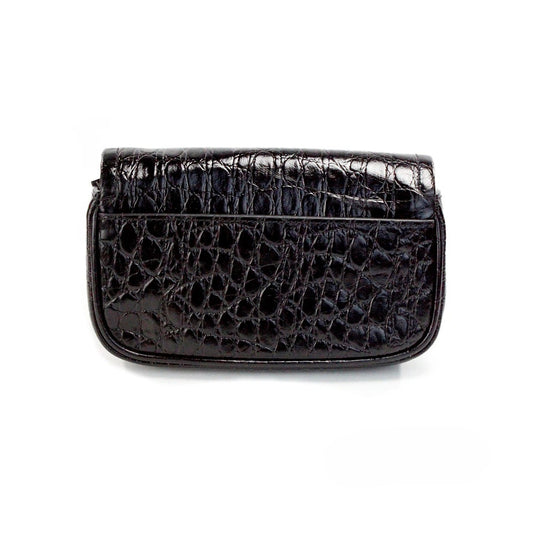 Marc Jacobs The Mini Shoulder Bag Black Embossed Leather Crossbody Bag
