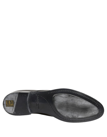 Dolce & Gabbana Dress Black Leather Lace Up Derby Men Shoes