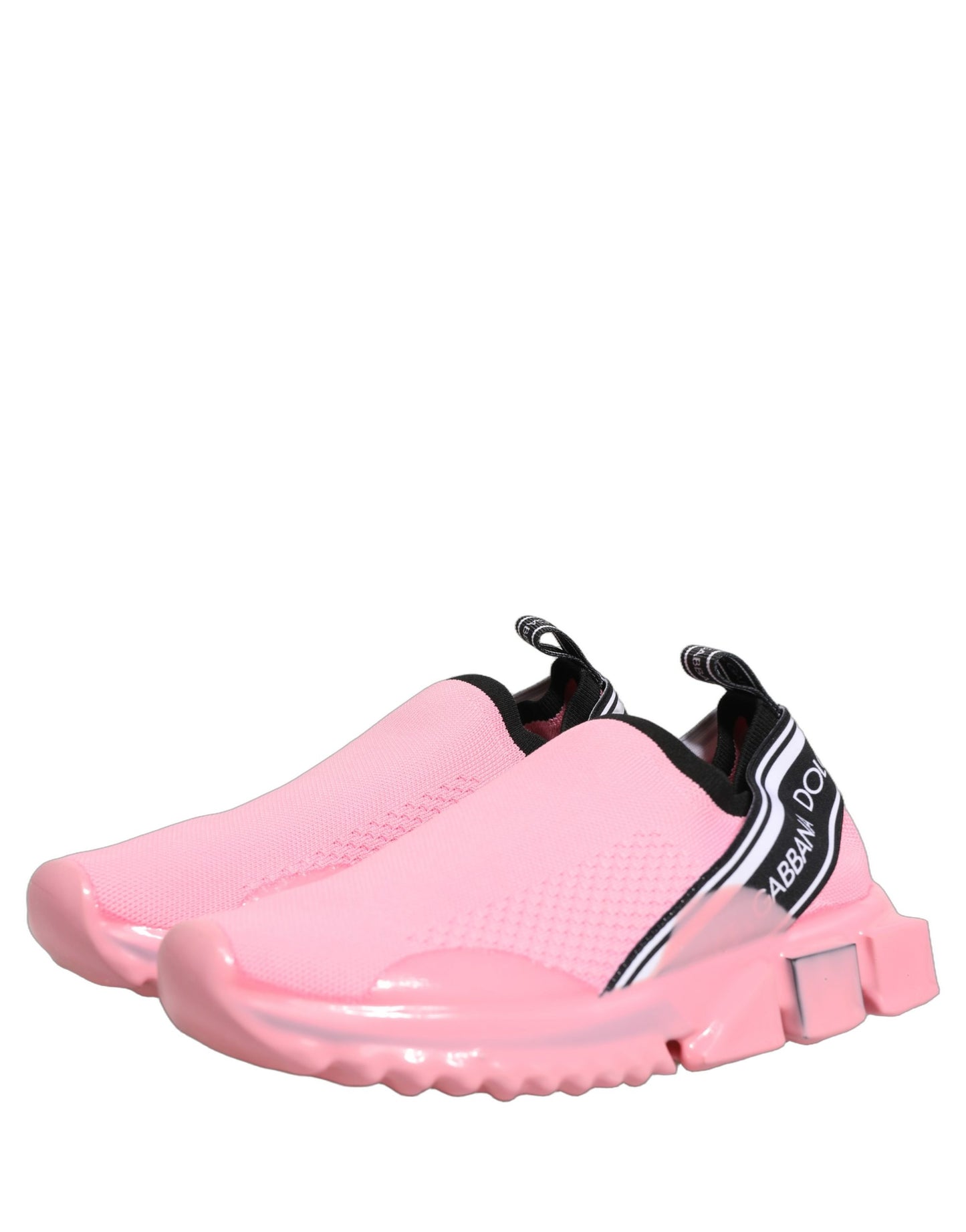 Dolce & Gabbana Pink Slip On Low Top Sorrento Sneakers Shoes